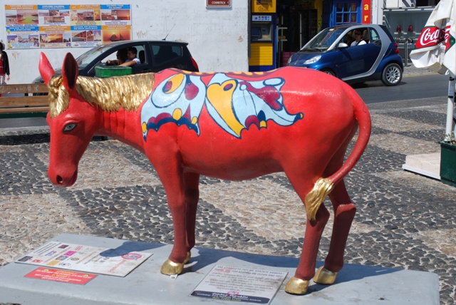 Santorini donkey