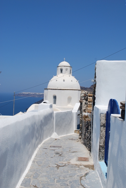 Agios Minas church Fira Santorini